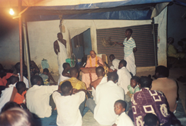 Preaching in Africa
